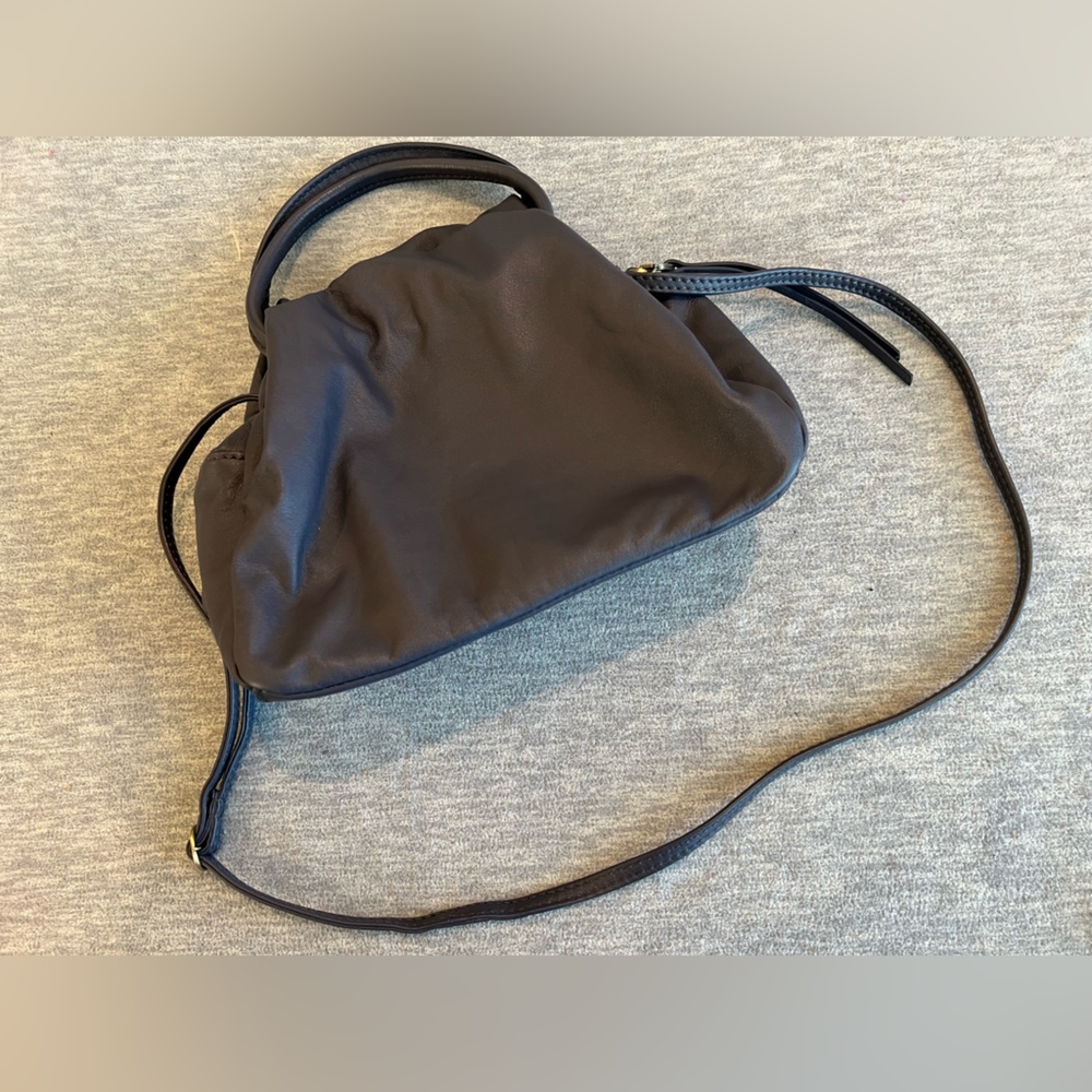 HOBO Darling blue genuine leather handbag Crossbody women’s adjustable casual
